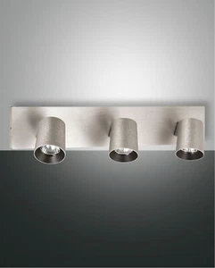 Fabas Luce Soffitto Lampada Spot Faretto Modo 3451-83-212 Argento 3flg. GU10 - Bild 1 von 2