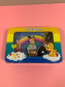 Care Bears Watch Sunglasses & Hair Cubes Gift Set in Keepsake Tin Sealed 2004 - Picture 1 of 11