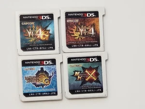 Nintendo 3DS Monster Hunter 3G 4 4G X Japan import games US seller - Picture 1 of 1