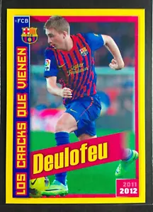 2011-12 Panini Barcelona B Los cracks que vienen Gerard Deulofeu rookie sticker - Picture 1 of 2