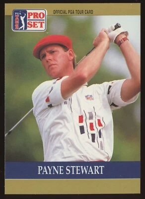 1990 Pro Set PGA Tour Payne Stewart #20 Golf Card  - Image 1 of 2