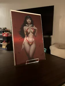 VAMPIRELLA DARK REFLECTIONS 1 WILL JACK VARIANTS - BLACK RED UNSIGNED - Picture 1 of 4