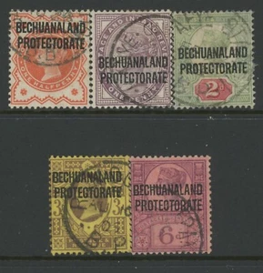BECHUANALAND PROT., USADO, #69-72,74, LIMPIO, SÓLIDO Y CENTRADO - Imagen 1 de 1