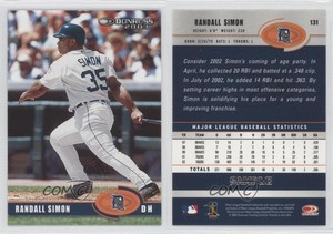 2003 Donruss Samples Silver Randall Simon #131