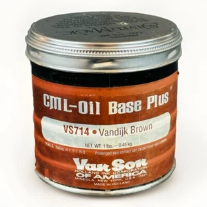 Van Son Tinte "VANDIJK BROWN" CML-Ölbasis Plus 1 Pfund VS714 Royal Dutch Druck - Bild 1 von 3