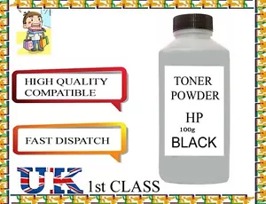REFILL TONER POWDER 100g for HP TONER CARTRIDGE - Picture 1 of 1