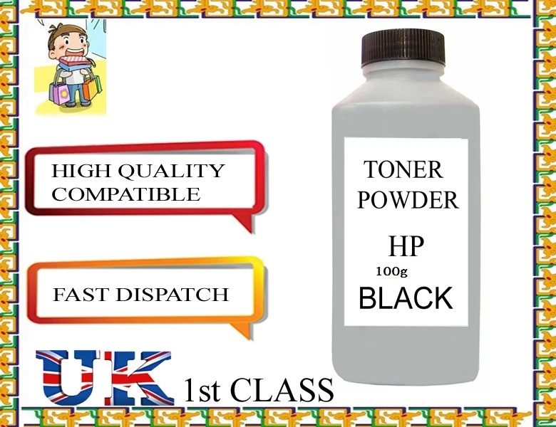 REFILL TONER POWDER 100g  for HP TONER CARTRIDGE - Image 1 of 1