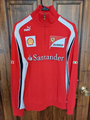 2011 PUMA Scuderia Ferrari Formula 1 Team Sweater / Jumper (RARE) Cover