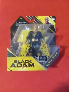Spin Master Black Adam Movie 4" BLACK ADAM Action Figure! NEW 2022!! 1st Editiin - Picture 1 of 2