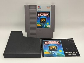 Captain Skyhawk para Nintendo NES - Aut&eacute;ntico, probado (solo juego y manual)