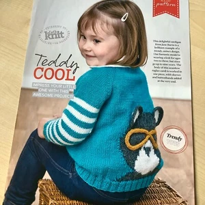 TEDDY COOL - Children’s Cardigan - Knitting Pattern - Jane Burns - Picture 1 of 4
