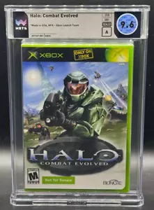 Halo Combat Evolved Launch Team NFR First Print Xbox Sealed New WATA 9.6 A Grade - Picture 1 of 2