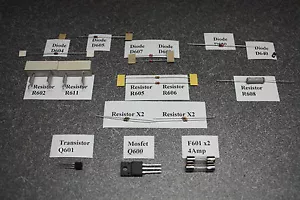 19 Teilepaket Funai BA17F1F0102 Emerson Magnavox LC320EM2 32MF301B/F7 LC320SS2 - Bild 1 von 1