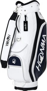 HONMA Golf Men's Caddy Bag BASIC 9 x 47 inch 2.9kg White Navy CB-12537 - Picture 1 of 1