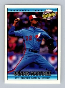 1992 Donruss Baseball Dennis Martinez #276 - Bild 1 von 3