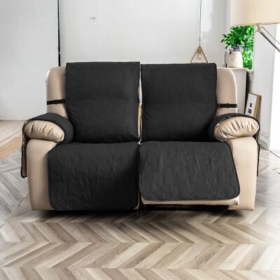 2Seat Recliner Sofa Cover, Non-Slip Reclining Couch Cover Pet Friendly Slipcover - Image 1 of 4