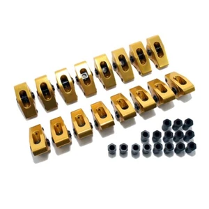 396 427 454 BBC Big Block Chevy Aluminum Roller Rocker Arms 1.7 Ratio 7/16" Stud - Picture 1 of 5