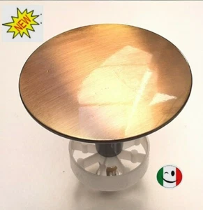 TAPPO SALTARELLO PER PILETTA NORTON A COPERTURA TOTALE Ø 62 MM. BRONZATO BRONZO - Foto 1 di 3