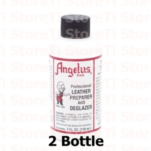 2 Flaschen Angelus Profi Ledervorbereiter und Entglaser in 4 Fl. Oz. - Bild 1 von 1