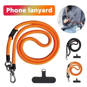 With Patch Phone Lanyards Adjustable Neck Ropes New Anti-lost Lanyard - Photo 1 sur 14