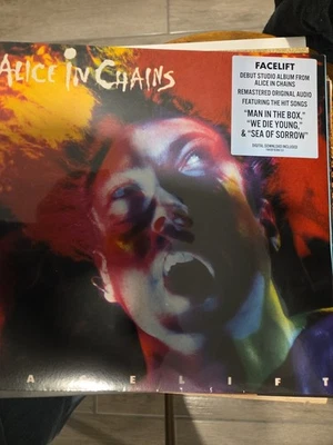 LP ALICE IN CHAINS Facelift (2LPs Vinyl, SONY, 2020) NEW MINT SEALED - Image 1 of 3