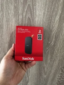 SanDisk 2TB Portable SSD portable external SSD, up to 800 MB/s SDSSDE30-2T00-G26 - Picture 1 of 3