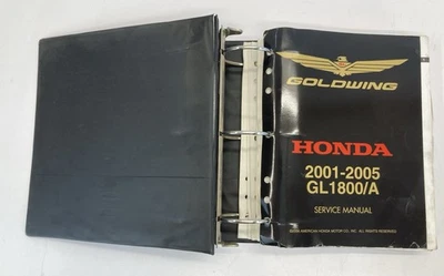 Honda Goldwing 1800 GL1800 GL1800A 2001-2005 manual de servicio completo OEM Foto 1 de 4