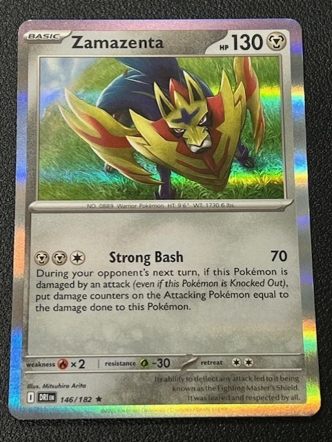 Pokémon TCG Pokémon Zamazenta Zamazenta Rare Holo - Image 1 of 1