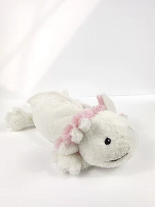 Peluche Warmies 14" Blanco Rosa Axolotl Terapia de Calor Animal Pesado 1.5lbs - Imagen 1 de 4