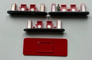 i200 WIKING GAS STATION Dispenser Set Red Gas Station OLD - Picture 1 of 10