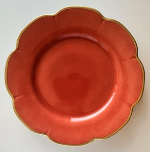 ROYAL LIMOGES COROLLE PIMENT SPEISETELLER 10,5" NEU - Bild 1 von 4