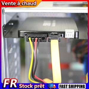 Disque dur SSD de 2,5 pouces à 3,5 pouces, adaptateur de montage en métal, suppo - Bild 1 von 10