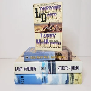 Lonesome Dove Series #1-4 HC/PB Book Lot Larry McMurtry Dead Man's Walk Western - Imagen 1 de 19