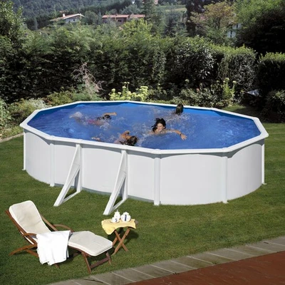 GRE Manufacturas Fidji Stahlwandpool Swimmingpool Schwimmbecken 500x300x120cm - Bild 1 von 3