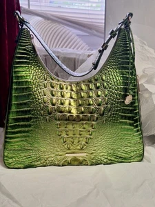 Brahmin Melbourne Collection Schultertasche Cacti Green Tabitha - Bild 1 von 8