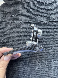 Campagnolo Record QS 10-Speed 35mm Clamp-On Compact Double Front Derailleur - Picture 1 of 5