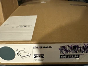 Ikea SODERHAMN Cover SLIPCOVER 1-SEAT section Kelinge gray-turquoise 605.673.54 - Picture 1 of 1