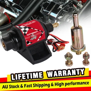 Universal 12V Electric Fuel Pump 2-3.5PSI 28GPH Super 42S for Gasoline 5/16 inch - Picture 1 of 12