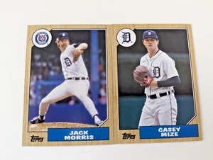 Lotto Detroit Tigers Morris Mize 2022 Topps Archives - Foto 1 di 2