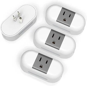 UCOMEN Smart Plug WiFi Outlet Mini Wall Charger Work with Alexa, Echo and Google - Picture 1 of 9