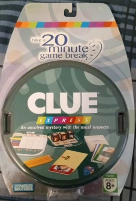 Hasbro Clue Express Travel Game  - D4 - Image 1 of 4