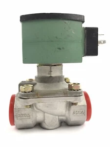 Electroválvula de acero inoxidable de 2 vías ASCO Red Hat II SU8210G038V 8210G038V, 3/4" - Imagen 1 de 11