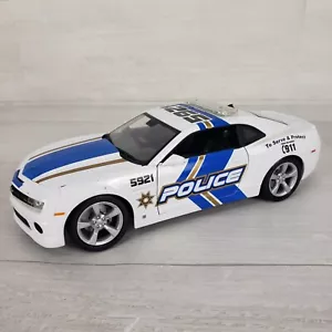 Maisto 2010 Chevrolet Camaro Police Car Diecast Car 1:18 Scale - Picture 1 of 15