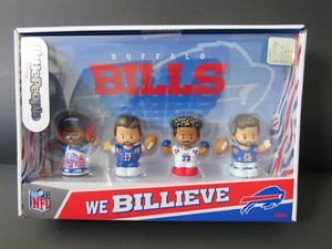 NEW Fisher-Price Little People Collector Buffalo Bills We Billieve Figures 2024 - Picture 1 of 3