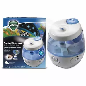 Vicks Sweetdreams Cool Mistelzweig Kinder Luftbefeuchter Mit Bild Projektion - Imagen 1 de 5