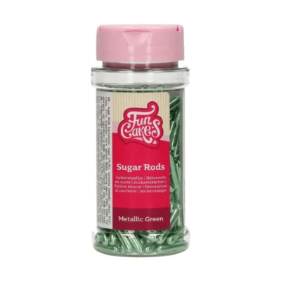 Metallic Green Sugar Rods XL 70g - Image 1 of 2