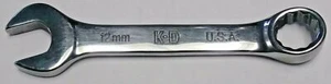 KD Tools 66612 12mm Stubby Combination Wrench 12 Point USA - Picture 1 of 1