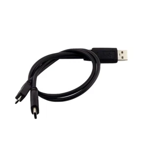 USB 2.0 A Male to USB 3.1 Type C + Micro USB B Male Data Charger Y Adapter Cable - Picture 1 of 5