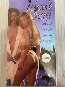 REBECCA'S SECRET VHS 1997 Amy Rochelle LAUREN HAYES NEW SEALED PROMO SCREENER - Picture 1 of 1