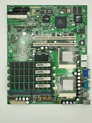 TYAN S2518 SERVER MOTHERBOARD 2x SL6BX P3 4x 512mb  - Image 1 of 4